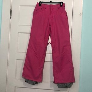 Burton Helsinki Snowboard Pants Bubble Gum Pink XS